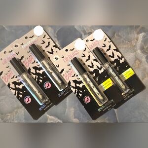 Beauty Intuition Clear Lip Gloss  with Bat Confetti- Pack of 4